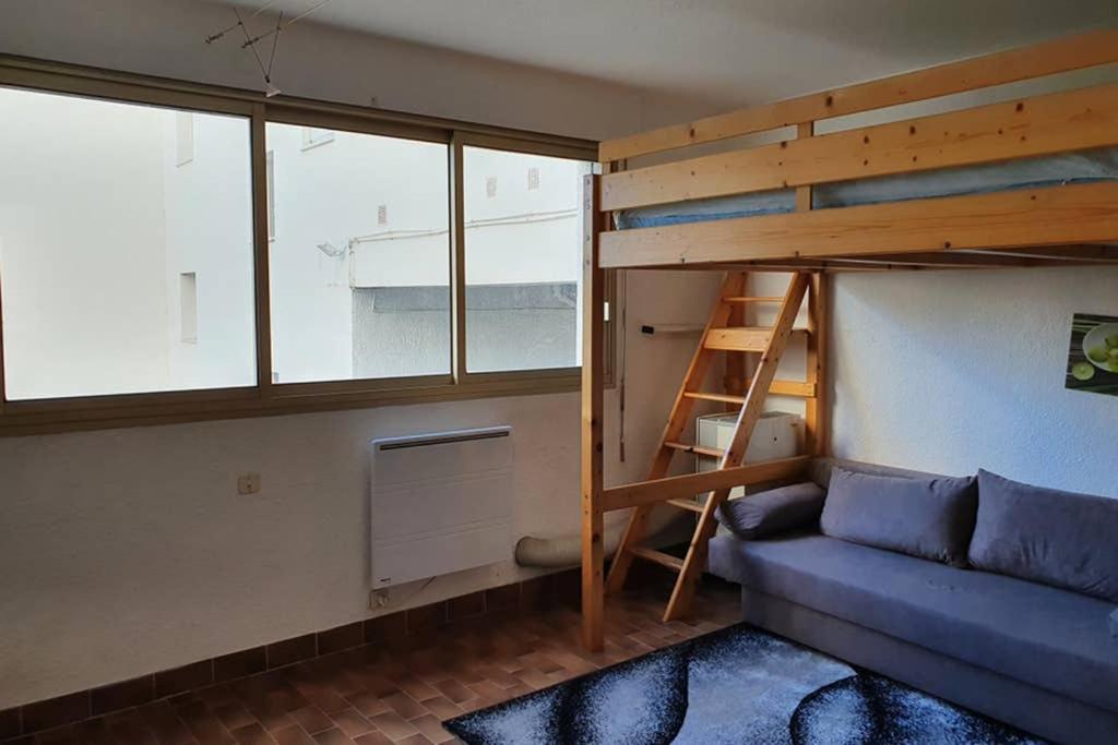Studio Cabines 6 Couchages 150 M De La Plage Et A Quelques Secondes Des Commerces Wifi Gratuit Ла-Гранд-Мот Экстерьер фото